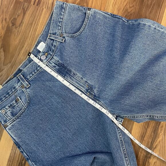 Levi's 560 Loose Fit Straight Leg Jeans Women’s Misses Size 16 Regular Red Tab - Picture 9 of 10